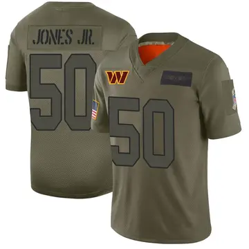 Men's Andre Jones Jr. Washington Commanders Limited Camo 2019 Salute to Service Jersey