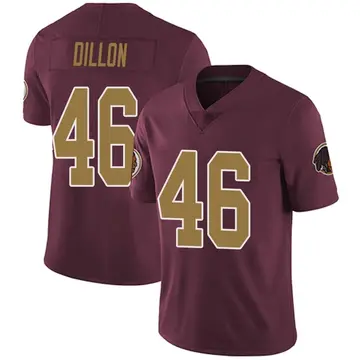 Men's Brandon Dillon Washington Commanders Limited Burgundy Alternate Vapor Untouchable Jersey