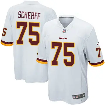 scherff redskins jersey