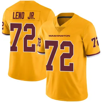 Men's Charles Leno Jr. Washington Commanders Limited Gold Color Rush Jersey