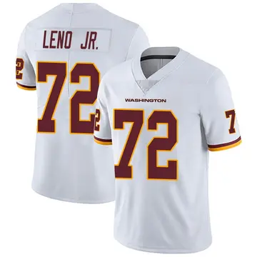 Men's Charles Leno Jr. Washington Commanders Limited White Vapor Untouchable Jersey