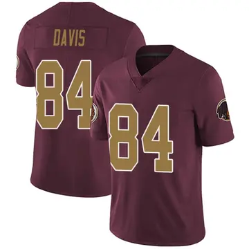 Men's Davion Davis Washington Commanders Limited Burgundy Alternate Vapor Untouchable Jersey