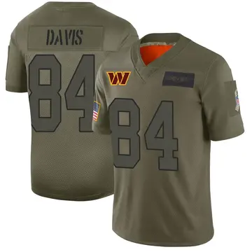 Men's Davion Davis Washington Commanders Limited Camo 2019 Salute to Service Jersey