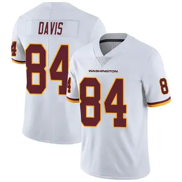 Men's Davion Davis Washington Commanders Limited White Vapor Untouchable Jersey