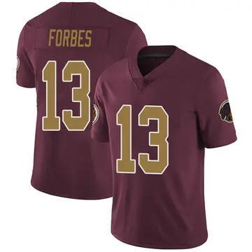 Men's Emmanuel Forbes Jr. Washington Commanders Limited Burgundy Alternate Vapor Untouchable Jersey