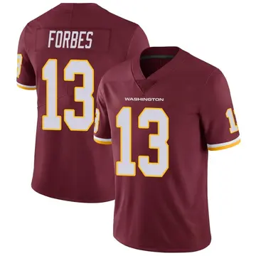 Men's Emmanuel Forbes Jr. Washington Commanders Limited Burgundy Team Color Vapor Untouchable Jersey