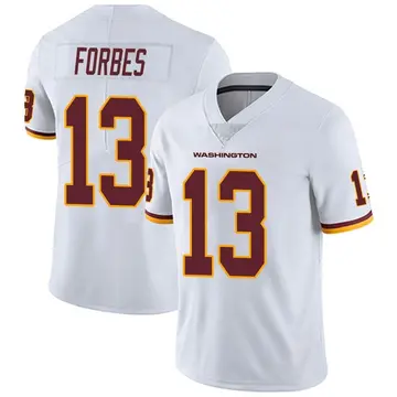 Men's Emmanuel Forbes Jr. Washington Commanders Limited White Vapor Untouchable Jersey