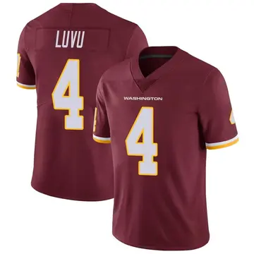 Men's Frankie Luvu Washington Commanders Limited Burgundy Team Color Vapor Untouchable Jersey