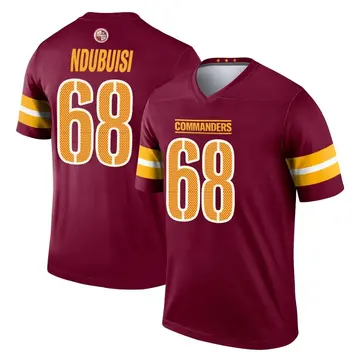 Men's Haggai Ndubuisi Washington Commanders Legend Burgundy Jersey