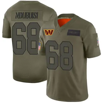 Men's Haggai Ndubuisi Washington Commanders Limited Camo 2019 Salute to Service Jersey