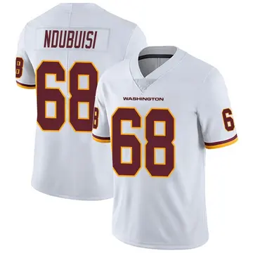 Men's Haggai Ndubuisi Washington Commanders Limited White Vapor Untouchable Jersey