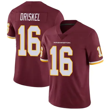 Men's Jeff Driskel Washington Commanders Limited Burgundy Team Color Vapor Untouchable Jersey