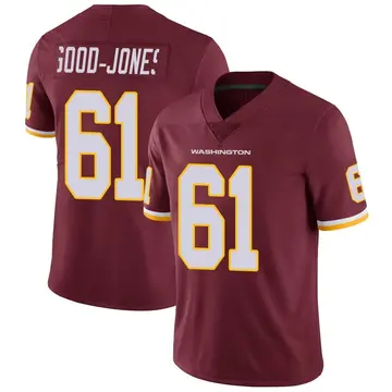 Men's Julian Good-Jones Washington Commanders Limited Burgundy Team Color Vapor Untouchable Jersey