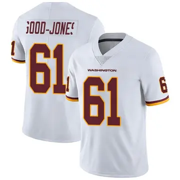 Men's Julian Good-Jones Washington Commanders Limited White Vapor Untouchable Jersey