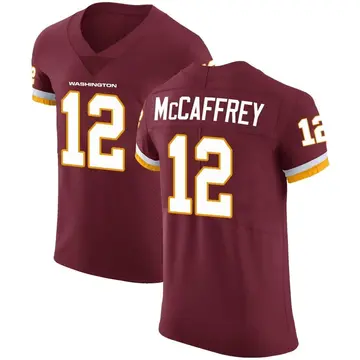 Men's Luke McCaffrey Washington Commanders Elite Burgundy Team Color Vapor Untouchable Jersey