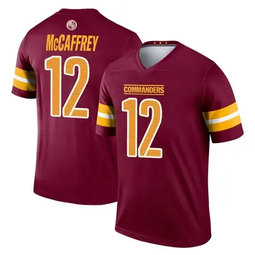 Men's Luke McCaffrey Washington Commanders Legend Burgundy Jersey