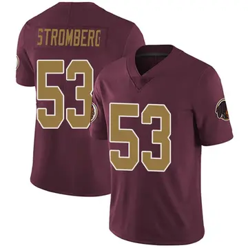 Men's Ricky Stromberg Washington Commanders Limited Burgundy Alternate Vapor Untouchable Jersey