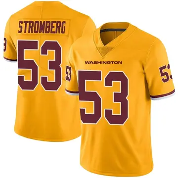 Men's Ricky Stromberg Washington Commanders Limited Gold Color Rush Jersey