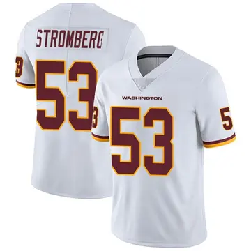 Men's Ricky Stromberg Washington Commanders Limited White Vapor Untouchable Jersey