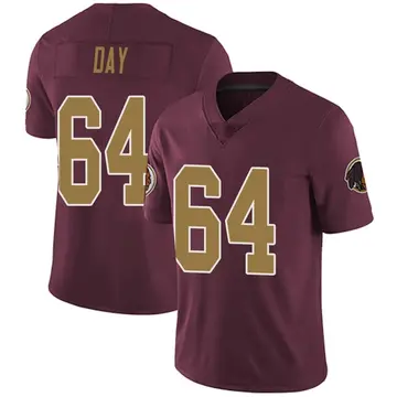 Men's Sheldon Day Washington Commanders Limited Burgundy Alternate Vapor Untouchable Jersey