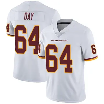 Men's Sheldon Day Washington Commanders Limited White Vapor Untouchable Jersey