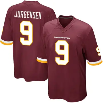 Men's Sonny Jurgensen Washington Commanders Game Burgundy Team Color Jersey