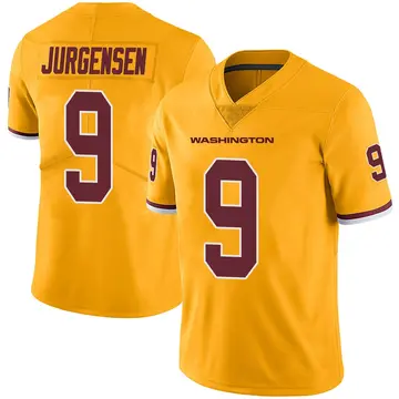 Men's Sonny Jurgensen Washington Commanders Limited Gold Color Rush Jersey