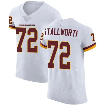 Men's Taylor Stallworth Washington Commanders Elite White Vapor Untouchable Jersey