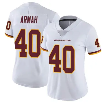 Women's Alex Armah Washington Commanders Limited White Vapor Untouchable Jersey