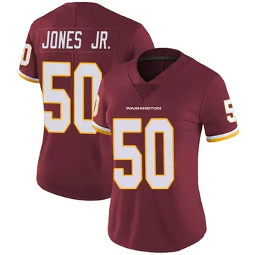 Women's Andre Jones Jr. Washington Commanders Limited Burgundy Team Color Vapor Untouchable Jersey