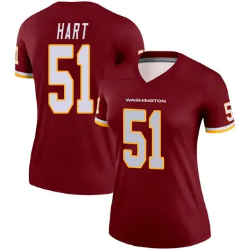 Women's Bobby Hart Washington Commanders Legend Burgundy Jersey