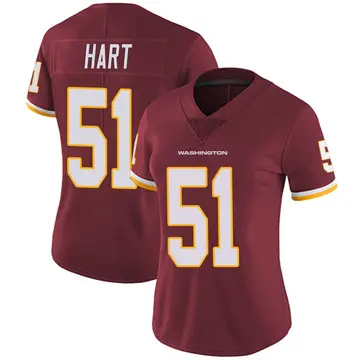 Women's Bobby Hart Washington Commanders Limited Burgundy Team Color Vapor Untouchable Jersey