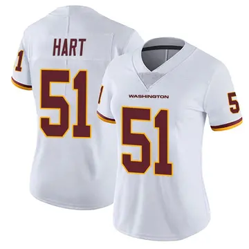 Women's Bobby Hart Washington Commanders Limited White Vapor Untouchable Jersey