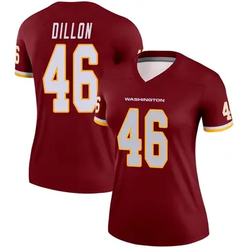 Women's Brandon Dillon Washington Commanders Legend Burgundy Jersey