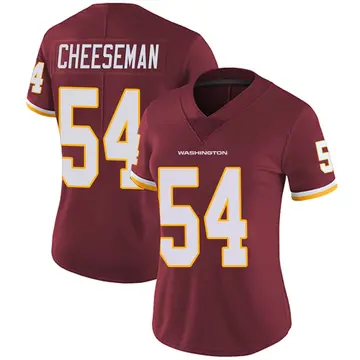 Youth Camaron Cheeseman Washington Commanders No.54 Limited Vapor  Untouchable Jersey - White