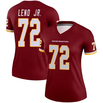 Women's Charles Leno Jr. Washington Commanders Legend Burgundy Jersey