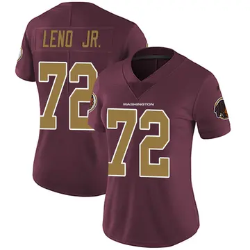 Women's Charles Leno Jr. Washington Commanders Limited Burgundy Alternate Vapor Untouchable Jersey