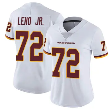 Women's Charles Leno Jr. Washington Commanders Limited White Vapor Untouchable Jersey