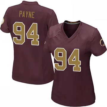 Youth Washington Commanders Daron Payne Nike Burgundy Game Jersey