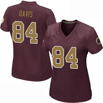 Women's Davion Davis Washington Commanders Game Burgundy Alternate Jersey