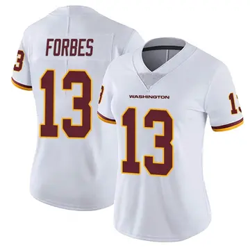 Women's Emmanuel Forbes Jr. Washington Commanders Limited White Vapor Untouchable Jersey