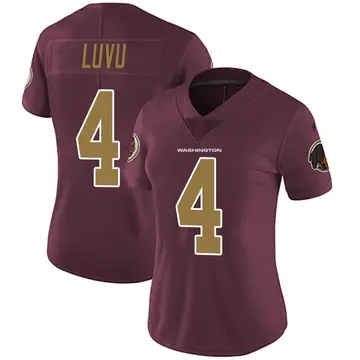 Women's Frankie Luvu Washington Commanders Limited Burgundy Alternate Vapor Untouchable Jersey