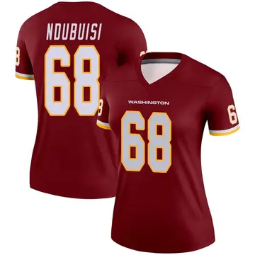 Women's Haggai Ndubuisi Washington Commanders Legend Burgundy Jersey