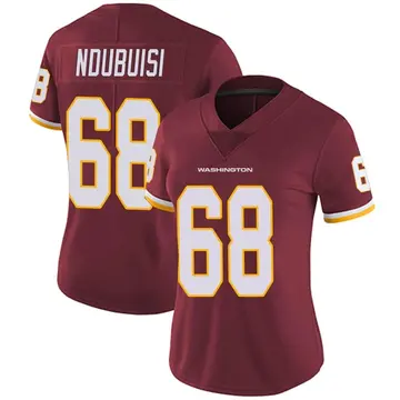 Women's Haggai Ndubuisi Washington Commanders Limited Burgundy Team Color Vapor Untouchable Jersey