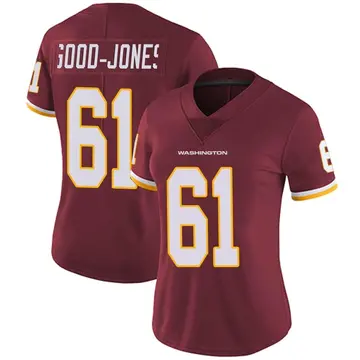 Women's Julian Good-Jones Washington Commanders Limited Burgundy Team Color Vapor Untouchable Jersey