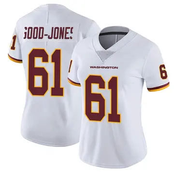 Women's Julian Good-Jones Washington Commanders Limited White Vapor Untouchable Jersey