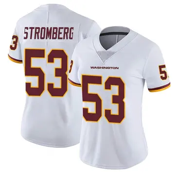 Women's Ricky Stromberg Washington Commanders Limited White Vapor Untouchable Jersey