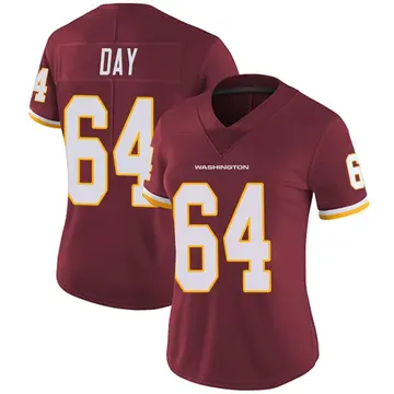 Women's Sheldon Day Washington Commanders Limited Burgundy Team Color Vapor Untouchable Jersey