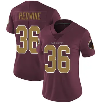 Women's Sheldrick Redwine Washington Commanders Limited Burgundy Alternate Vapor Untouchable Jersey