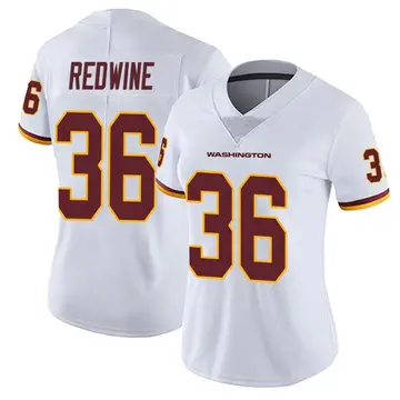 Women's Sheldrick Redwine Washington Commanders Limited White Vapor Untouchable Jersey